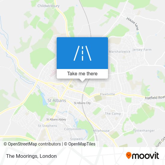 The Moorings map