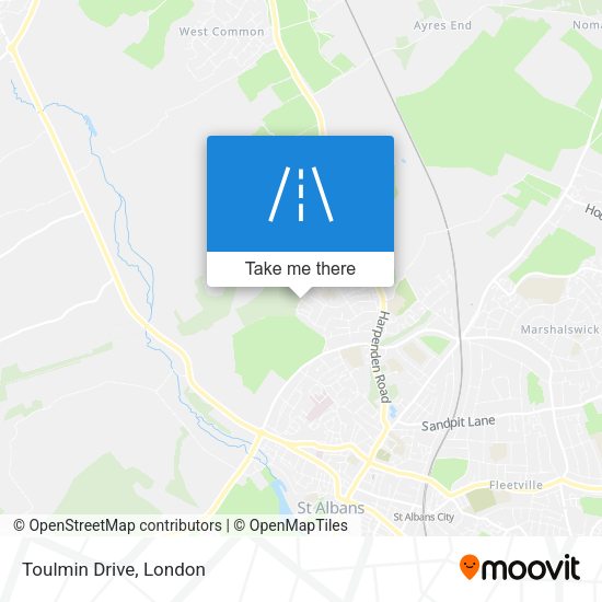 Toulmin Drive map