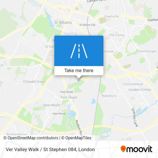Ver Valley Walk / St Stephen 084 map