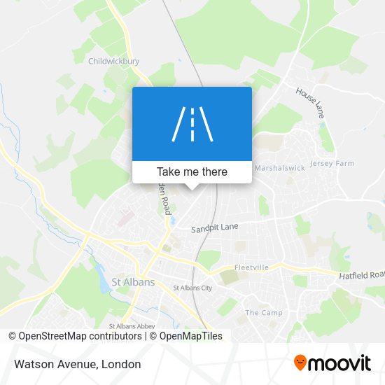 Watson Avenue map