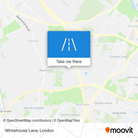 Whitehouse Lane map