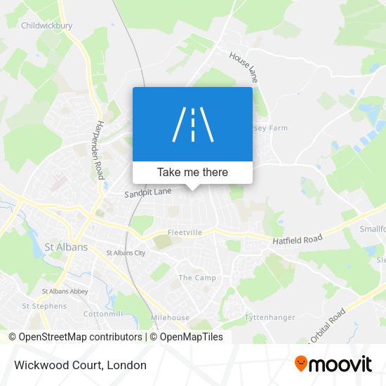 Wickwood Court map