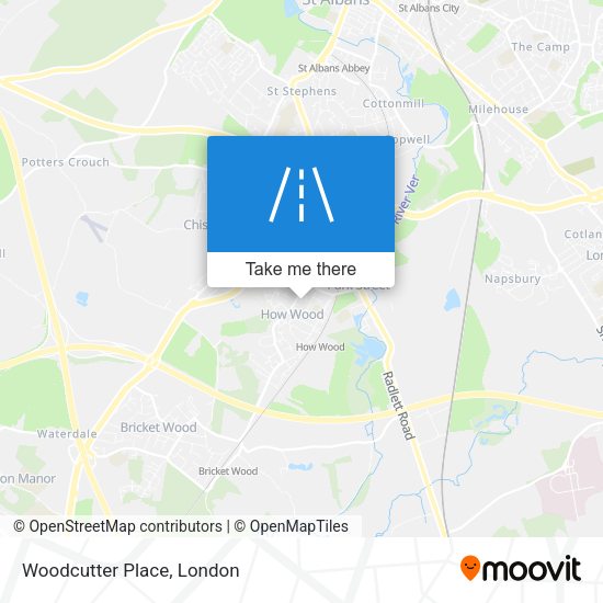 Woodcutter Place map