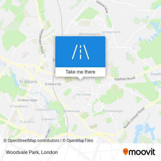 Woodvale Park map