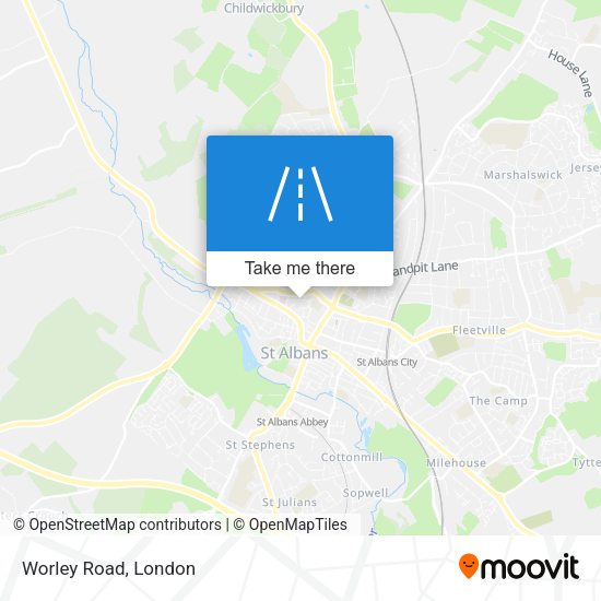 Worley Road map