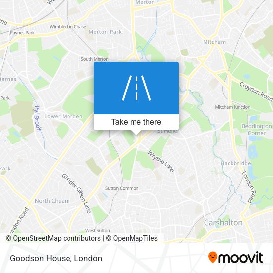 Goodson House map