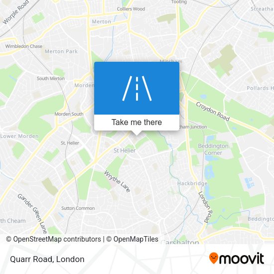 Quarr Road map