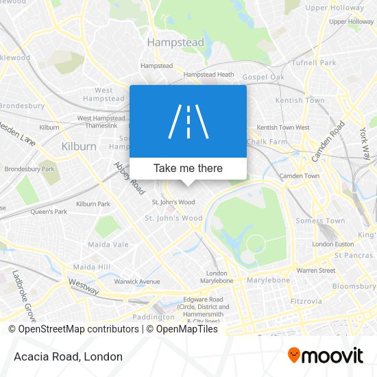 Acacia Road map