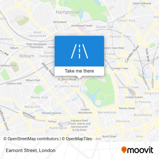 Eamont Street map