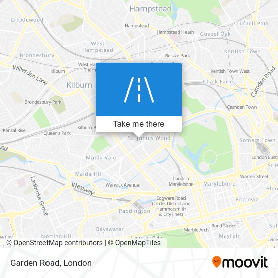 Garden Road map
