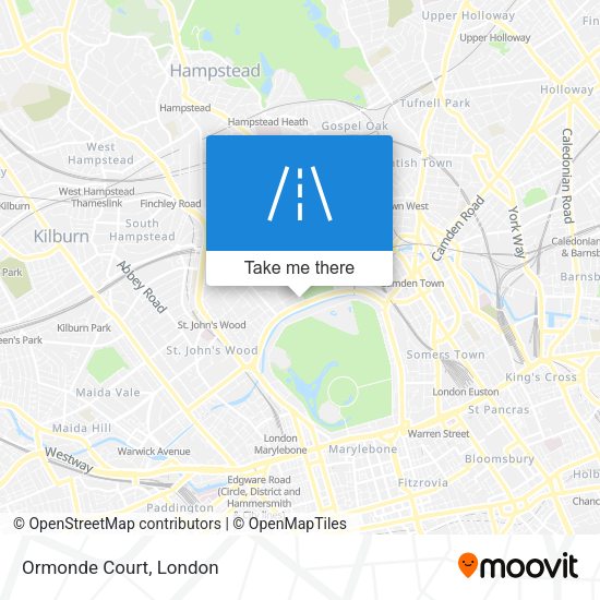 Ormonde Court map