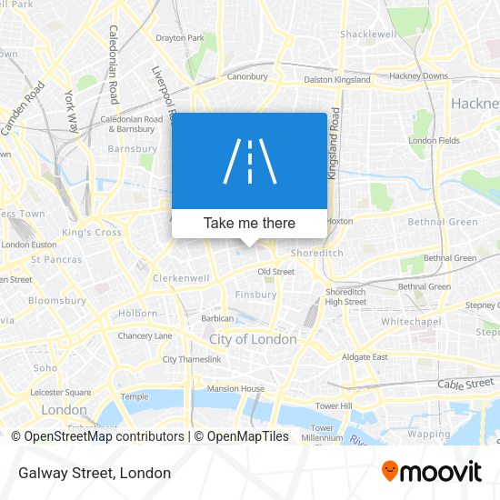 Galway Street map