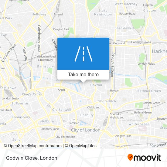 Godwin Close map