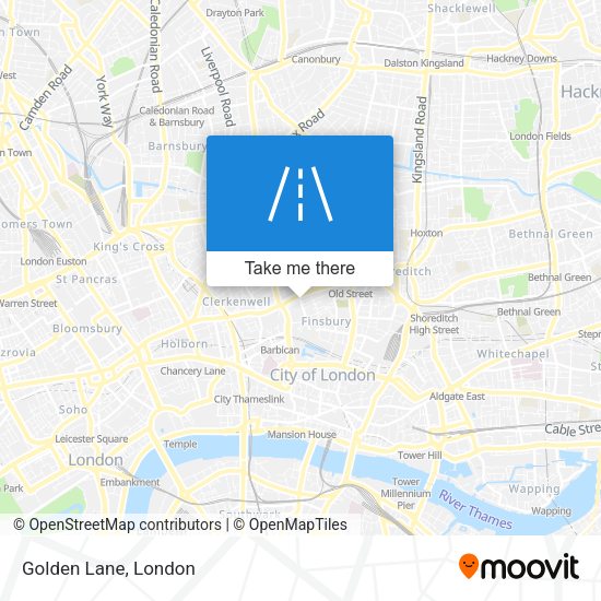 Golden Lane map
