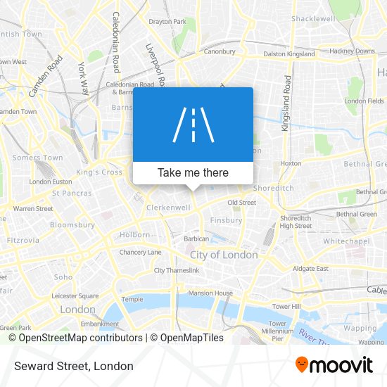 Seward Street map