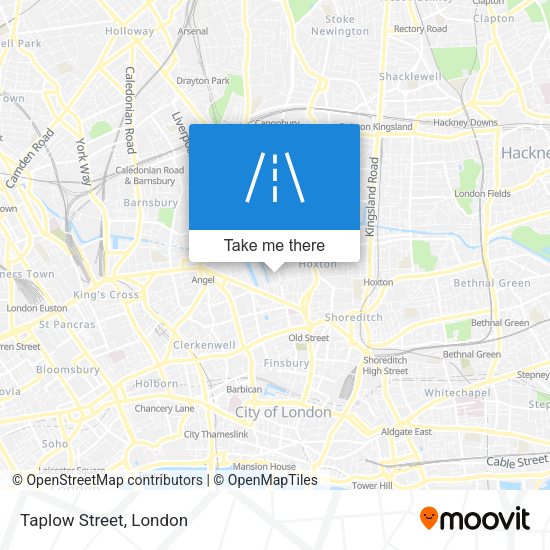 Taplow Street map