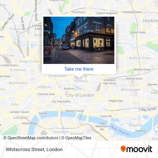 Whitecross Street map