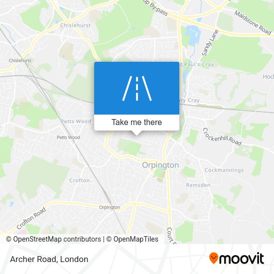 Archer Road map