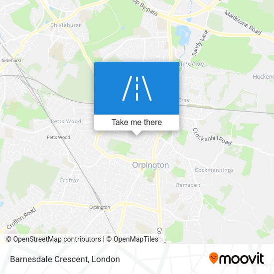 Barnesdale Crescent map