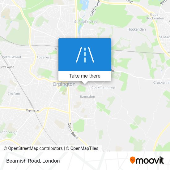 Beamish Road map