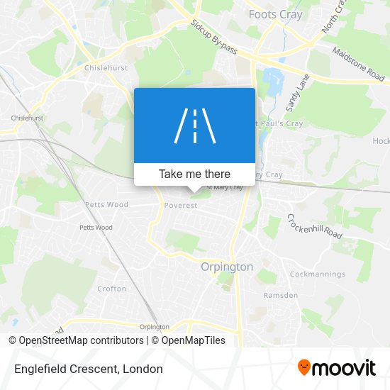 Englefield Crescent map