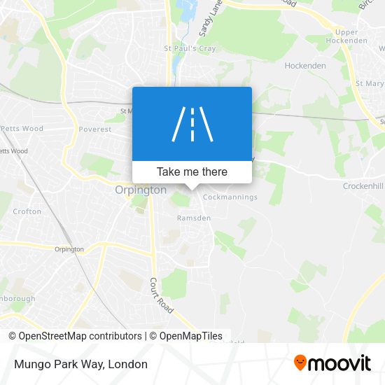 Mungo Park Way map