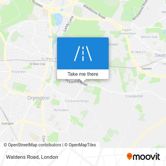 Waldens Road map