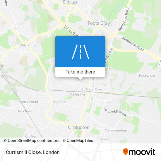 Curtismill Close map