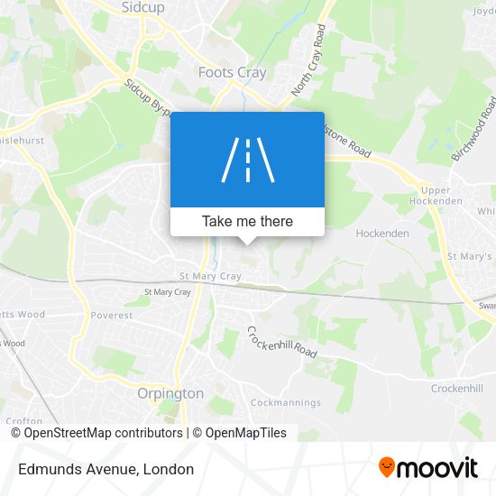 Edmunds Avenue map
