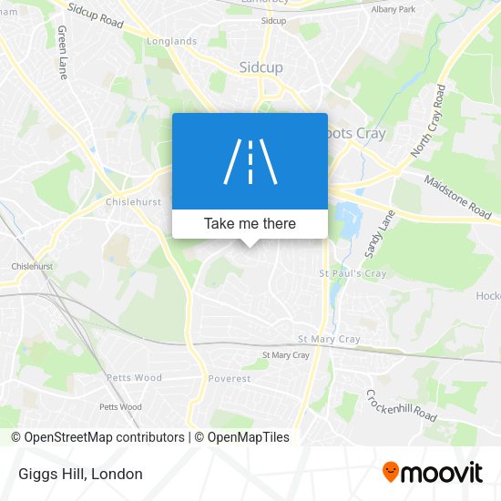 Giggs Hill map