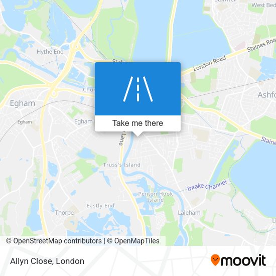 Allyn Close map