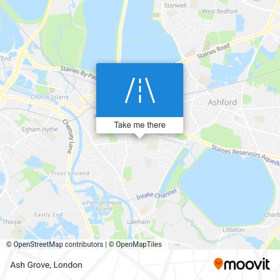 Ash Grove map