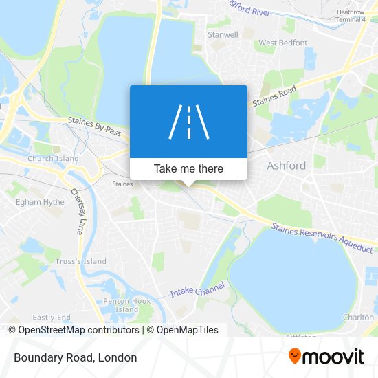 Boundary Road map
