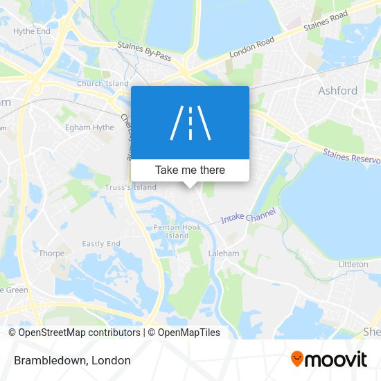 Brambledown map