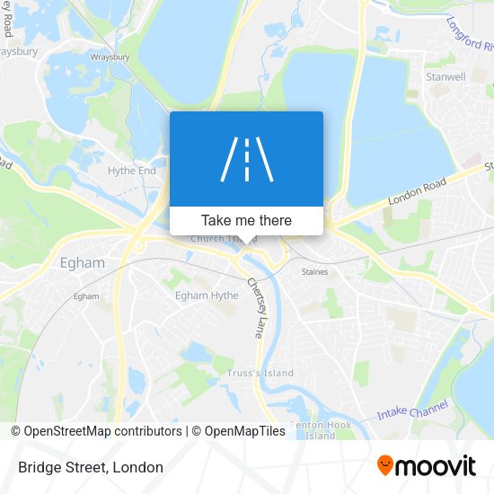 Bridge Street map