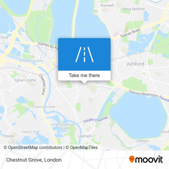 Chestnut Grove map