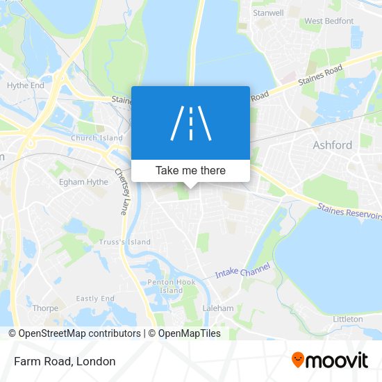Farm Road map