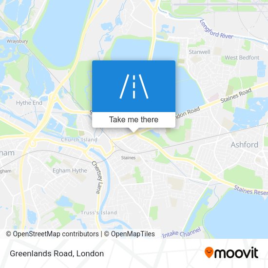 Greenlands Road map