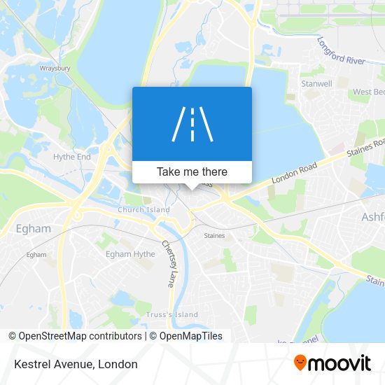 Kestrel Avenue map