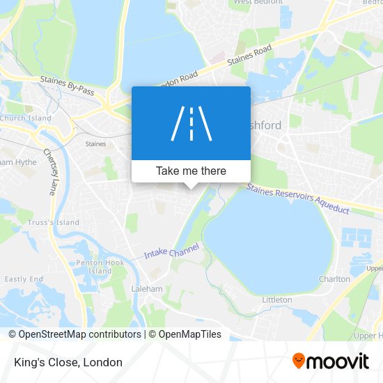 King's Close map