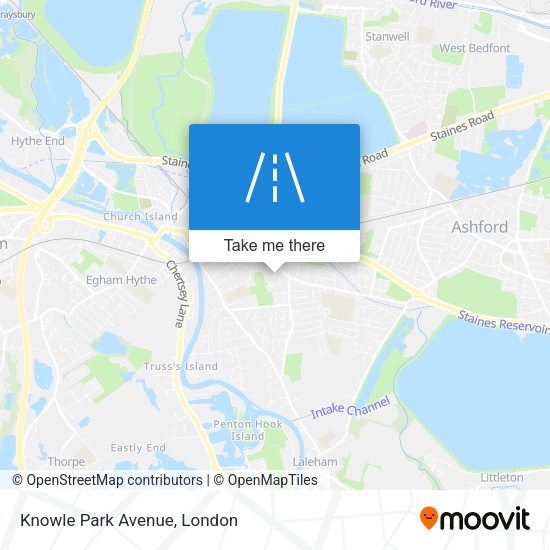 Knowle Park Avenue map