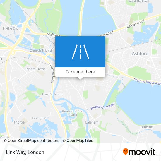 Link Way map