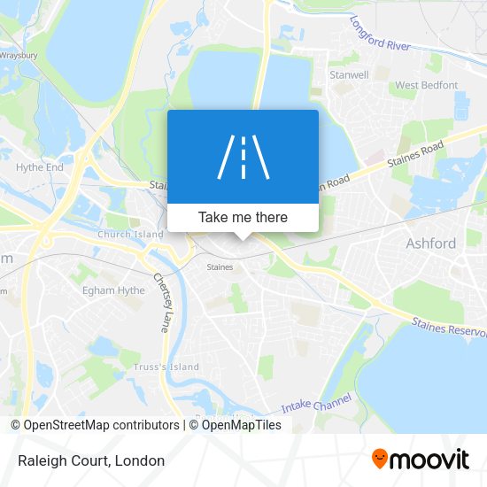 Raleigh Court map