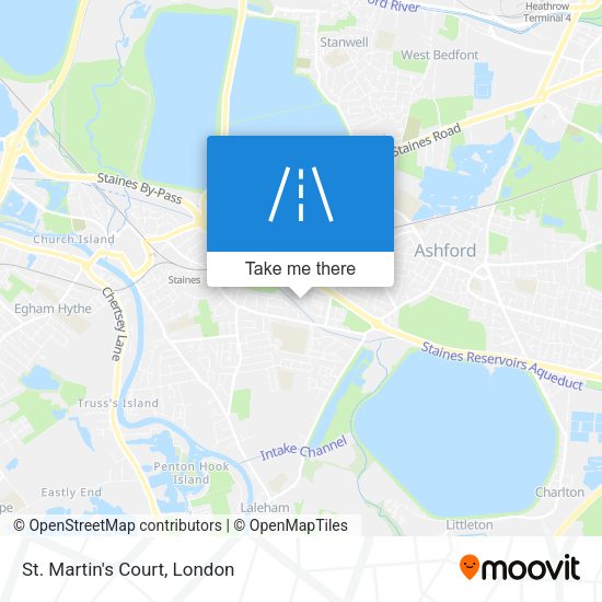 St. Martin's Court map