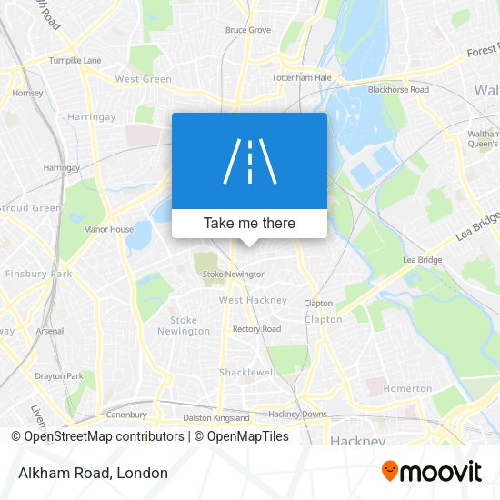 Alkham Road map