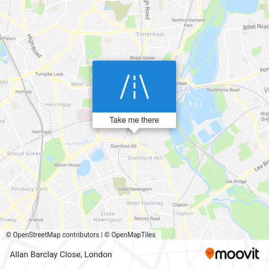 Allan Barclay Close map