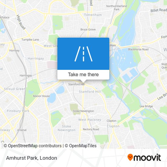 Amhurst Park map