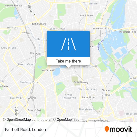 Fairholt Road map