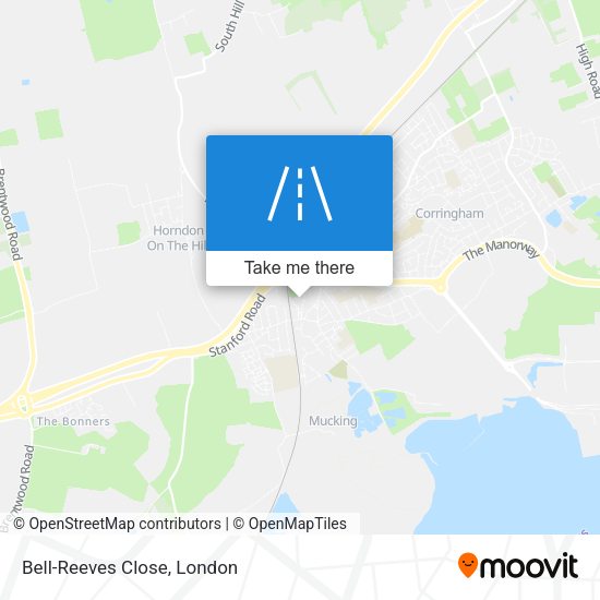 Bell-Reeves Close map
