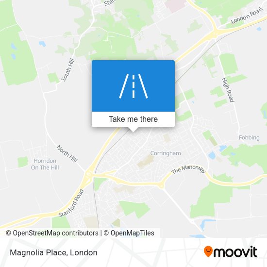 Magnolia Place map
